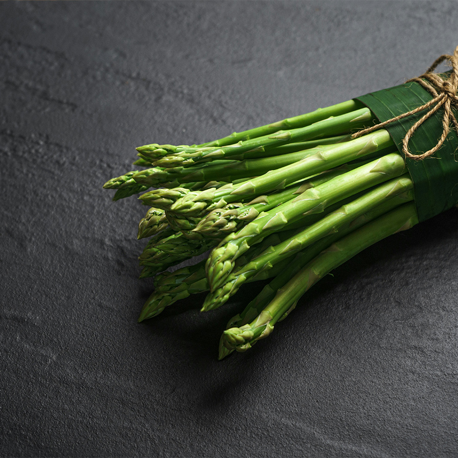Frischer Spargelbund